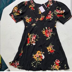 Free people mini dress siz 10